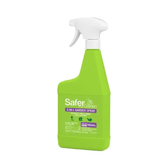 Safer Garden 3-In-1 Concentrated Garden Spray – Insecticide, Fungicide & Miticide 1