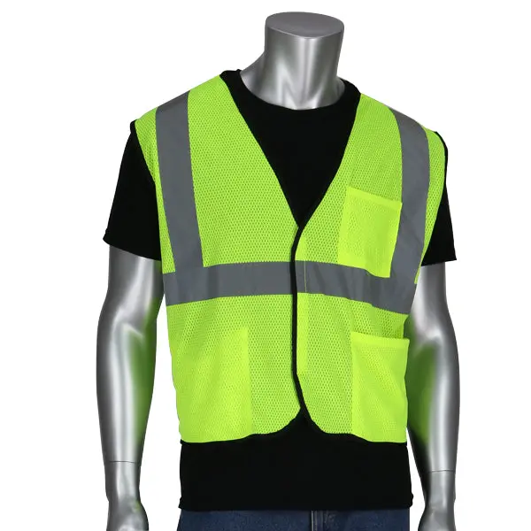 Safety Works Class 2 High-Visibility Mesh Safety Vest – Type R 1