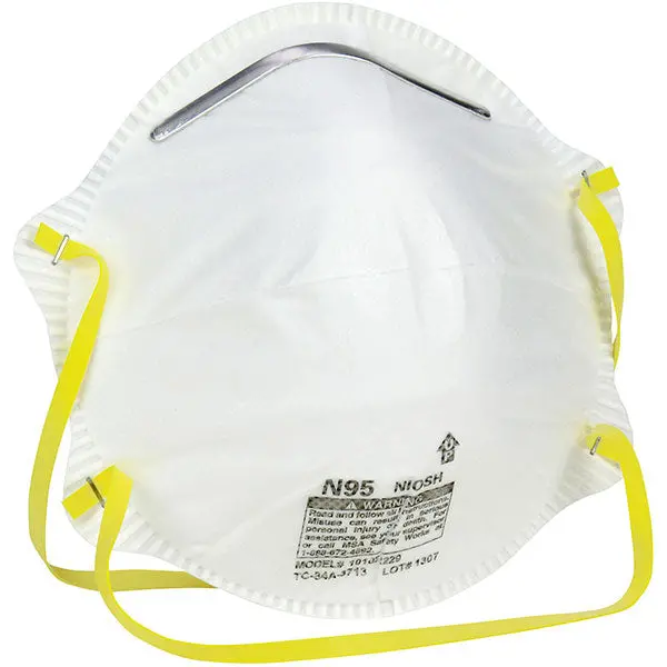 Safety Works Disposable N95 Dust Mask – Pack Of 20 1