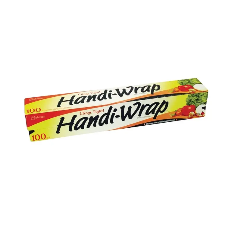 Sc Johnson Ziploc Saran Wrap – 100-Foot Premium Cling Film Roll 1