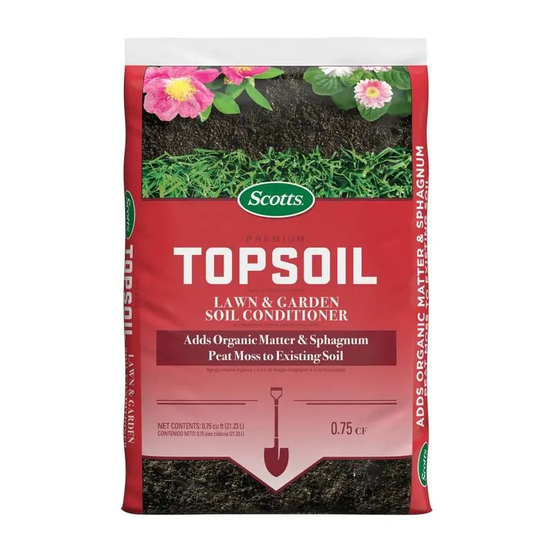 Scotts Premium Topsoil – Nutrient-Rich Garden Soil Blend 1