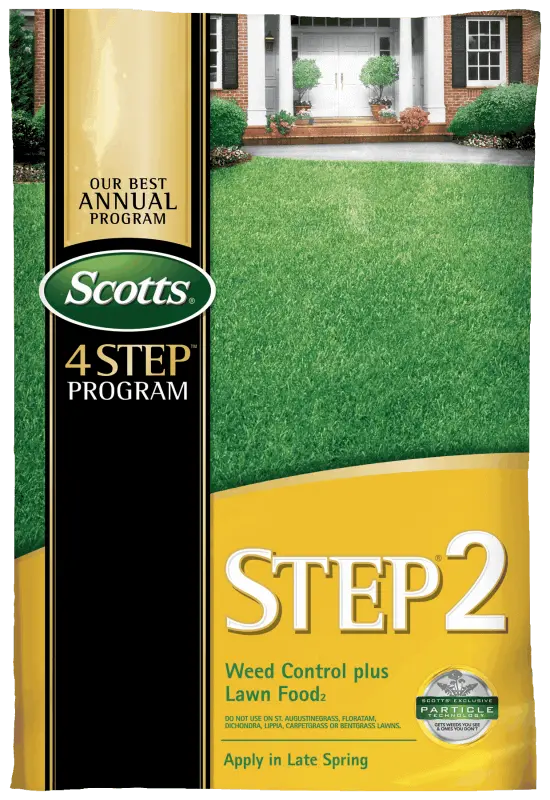 Scotts Step 2 Weed Control + Lawn Food – Mid-Season Broadleaf Defense 1
