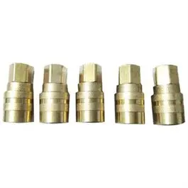 Set Of 5 I/M 1/4-Inch Fnpt Industrial Couplers 1