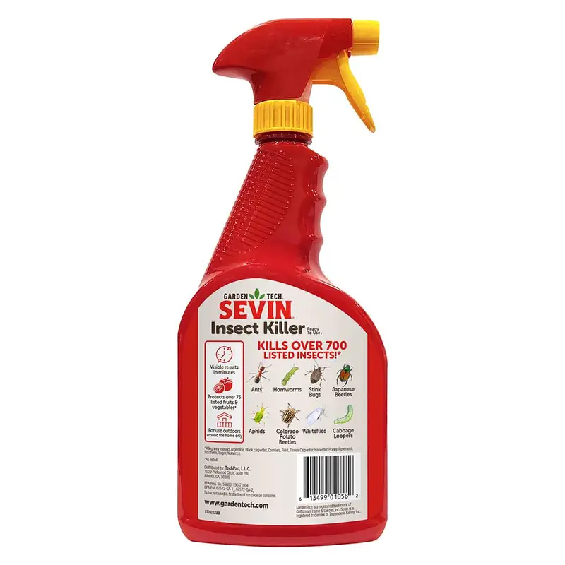 Sevin Ready-To-Use Insect Killer Spray – Fast-Acting Outdoor Pest Control 1