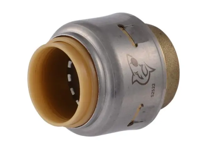 Sharkbite Max Push-To-Connect Brass End Cap Fitting 1