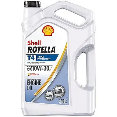 Shell Rotella T4 Triple Protection 10W-30 Heavy-Duty Diesel Engine Oil 1