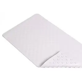 Shells-Design Bath Mat – 16 X 28 Inches, White Rubber Base 1