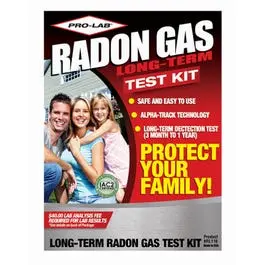 Short-Term Radon Gas Detection Test Kit 1