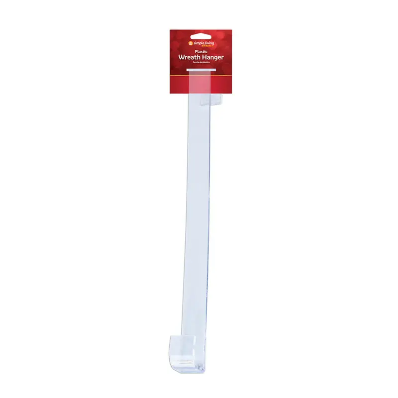 Simple Living Solutions Plastic Over-Door Wreath Hanger 1