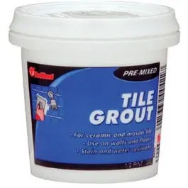 Single-Serve Tile Grout – Half-Pint Container 1