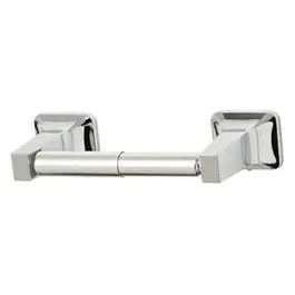 Sleek Chrome Single-Roll Toilet Paper Holder 1