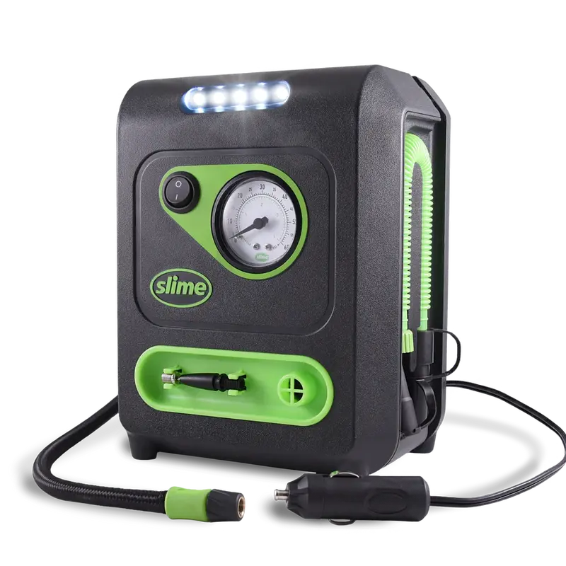 Slime Multi-Function Tire Inflator With Pressure Gauge 1