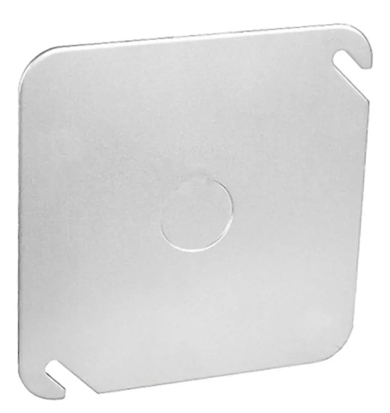 Southwire Square Blank Electrical Cover With 0.5-Inch Knockout 1