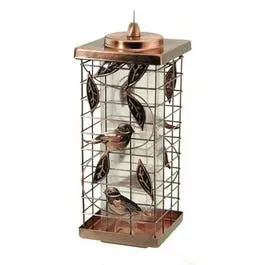 Squirrel-Proof Tube Bird Feeder – Holds Up To 1.75 Pounds Of Seed 1