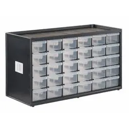 Stackable 30-Drawer Parts Organizer – Heavy-Duty Plastic Storage System 1