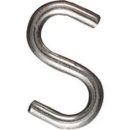 Stainless Steel Open S-Hook – 3-Inch Length, Corrosion-Resistant 1