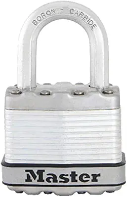 Stainless Steel Outdoor Padlock – 2-Inch Wide, 2-Pack 1