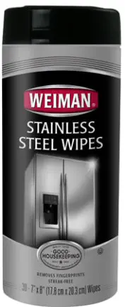 Stainless Steel Wipe Canister – 30 Count 1