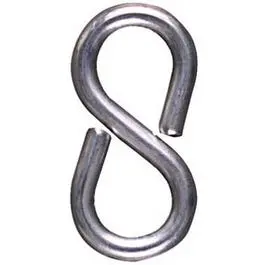 Steel Closed S-Hook – 1-1/8-Inch, #812, 6-Pack 1