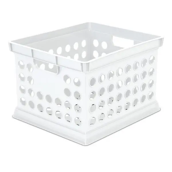 Sterilite 1694 Storage Crate – Stackable Plastic Bin 1