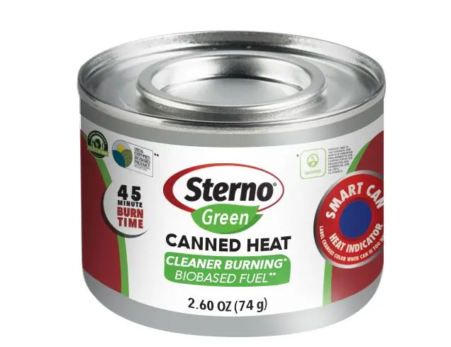 Sterno 45-Minute Green Canned Heat Fuel Can 1