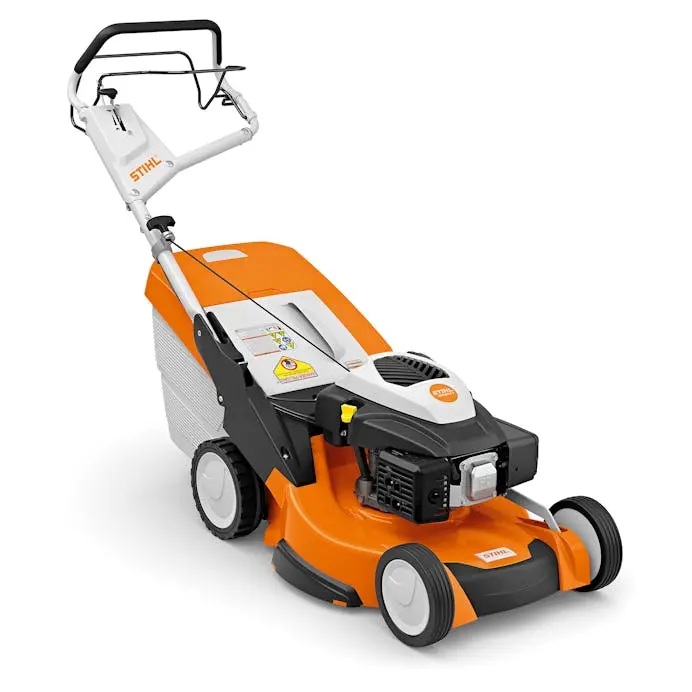 Stihl Rm 655 V Self-Propelled Lawn Mower – Variable Speed, Low-Emission Gas Powered 1