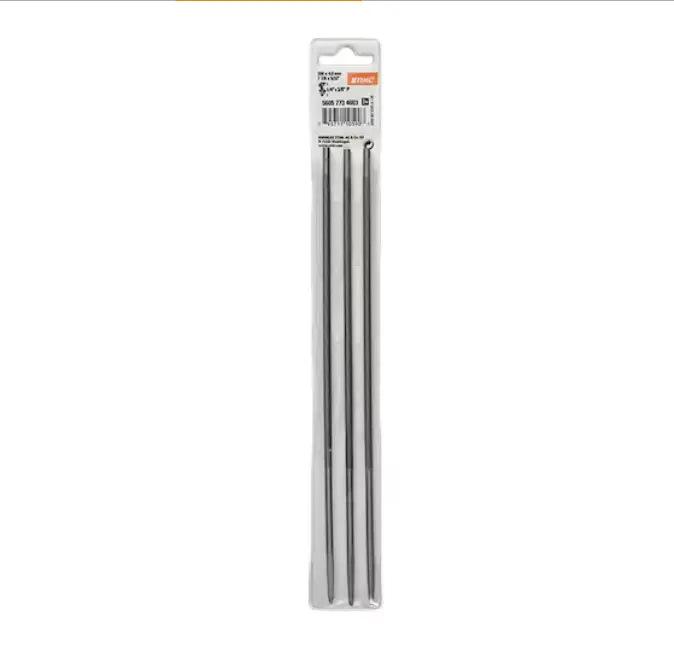 Stihl Round Swiss File Replacement – High-Carbon Steel Hand Tool 1