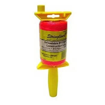 Stringliner Pro Cord Reel – 500-Foot Pink Nylon Line With Built-In Dispenser 1