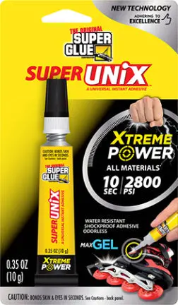 Superunix Instant Adhesive – Clear, Fast-Bonding Cyanoacrylate, 0.35 Oz 1