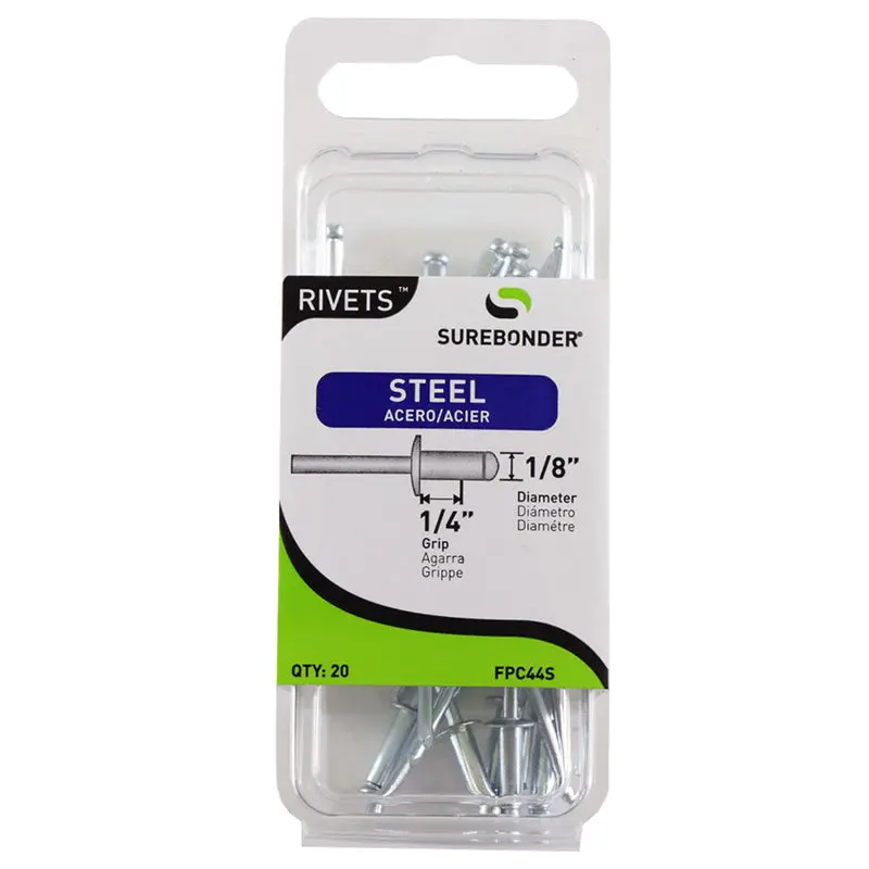 Surebonder Fpc44S Short Steel Rivets – Assorted Sizes 1