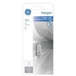 T-3 Bi-Pin Quartz Halogen Lamp – 10-Watt Replacement Bulb 1