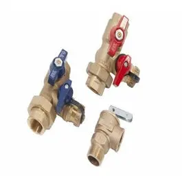 Tankless Water Heater Isolation Valve Kit – Full-Flow Shutoff System 1