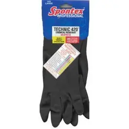Technic 450 Flock-Lined Neoprene Work Gloves – Large 1