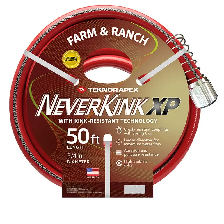 Teknor Apex Neverkink Xtreme Hose – 3/4-Inch X 75-Foot Farm & Ranch Grade 1