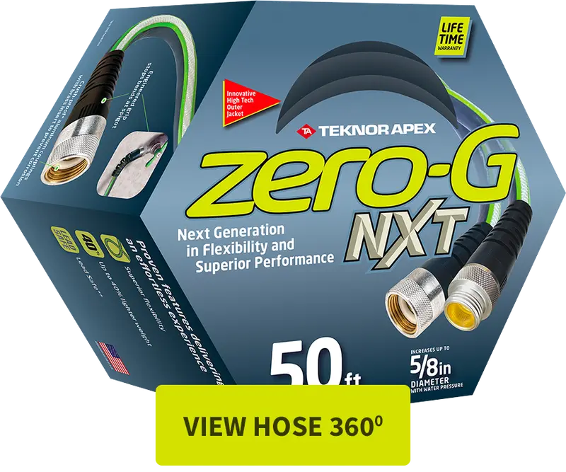 Teknor Apex Zero-G® Nxt Lightweight Garden Hose – Flexible, Uv-Resistant, High-Flow 1