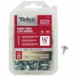 Teks Sharp-Point Lath Screws For Metal And Drywall 1