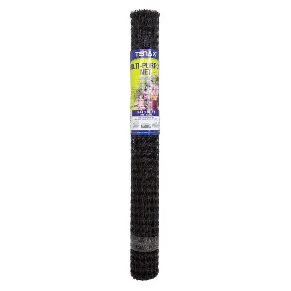 Tenax 3 Ft X 50 Ft Black Multipurpose Fence – Model 60041989 1