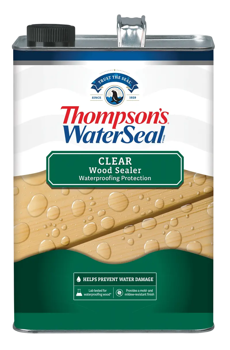Thompson'S Waterseal Clear Wood Sealer – 1.2-Gallon Transparent Protective Finish 1