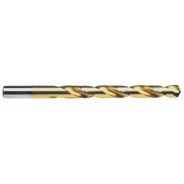 Titanium-Coated Jobber Drill Bit – 0.375 In (3/8 In) 1