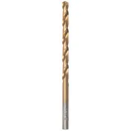 Titanium-Coated Jobber Drill Bit – 7/32-Inch Diameter 1