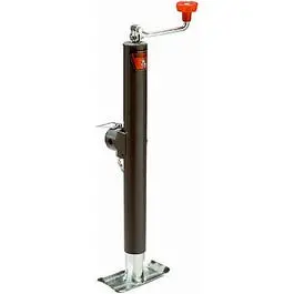 Top-Wind Foot Jack With Extended Pin – 2,000-Lb Capacity 1