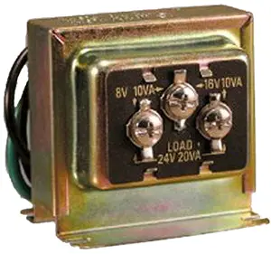 Tri-Volt Multi-Tap Wire Transformer – 8V / 16V / 24V Ac Output 1