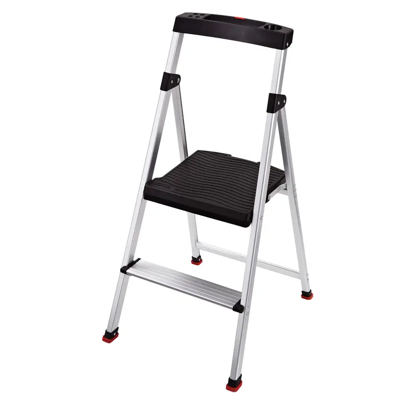 Tricam 2-Step Aluminum Folding Stool 1