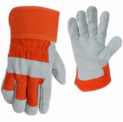 True Grip Double-Leather Palm Work Gloves By Big Time Products 1