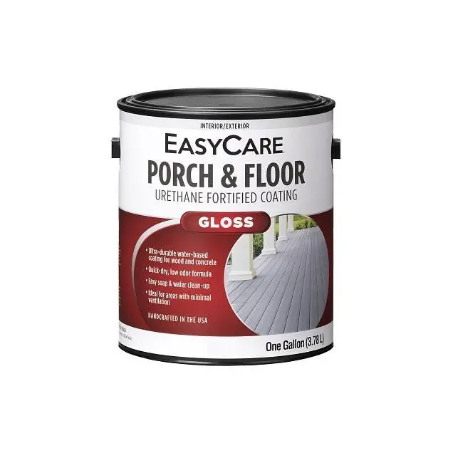 True Value Easycare Porch & Floor Paint – White Pastel Gloss Urethane-Enhanced Coating 1