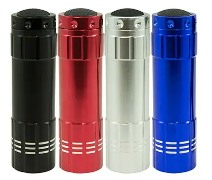 Truguard 4-Pack Led Metal Flashlights – Durable Tactical Design 1