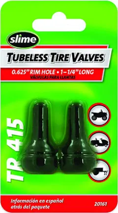 Tubeless Tire Valve Stem – 0.625-Inch Rim Hole Fit, Universal Mount 1