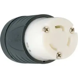 Turnlok 3-Way 30-Amp Electrical Connector – Industrial-Grade Quick-Connect Interface 1