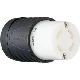 Turnlok 4-Wire 30-Amp Connector – Industrial-Grade Twist-Lock Coupling For Power Distribution 1
