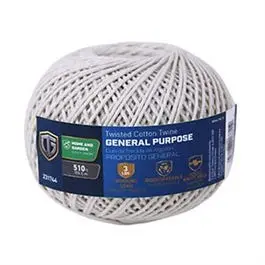 Twisted Cotton Wrapping Twine – #16, 510-Ft. Spool For Crafts And Bundling 1